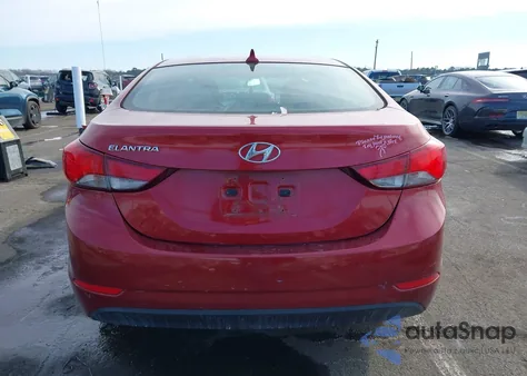 2015 Hyundai Elantra Se из США, поврежденный, VIN 5NPDH4AE2FH550176